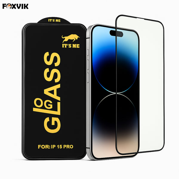 OG GLASS Screen Protector for iPhone 15 Pro – Full Coverage