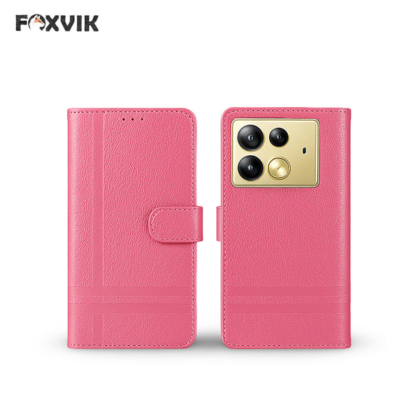 Infinix note 14 Pro Luxury Leather Wallet Flip Cover