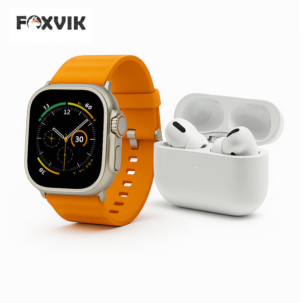 I20 Ultra Max Suit Smart Watch – Wireless Earbuds