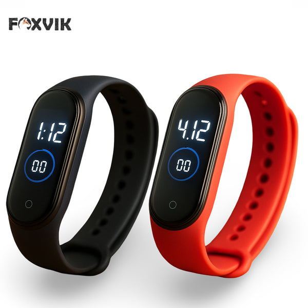 Sports LED Electronic Wrist Watch – Waterproof Silicone Digital Smartwatch